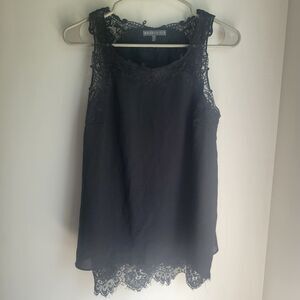 Brixton Ivy Black Tank Top Womens Small S